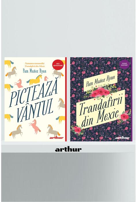 Pachet Pam Muñoz Ryan (Trandafirii din Mexic, Pictează vântul)