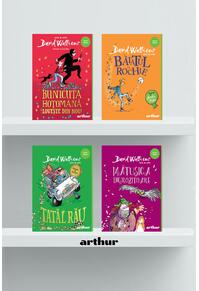 Pachet David Walliams ( Bunicuța 2, Mătușica, Tatăl rău, Băiatul cu rochie)