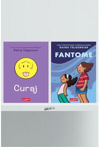 Pachet Raina Telgemeier (Fantome, Curaj)