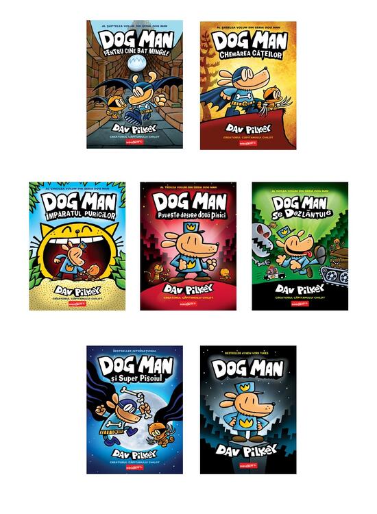 Pachet Dog Man bandă desenată (7 volume) - gallery big 8