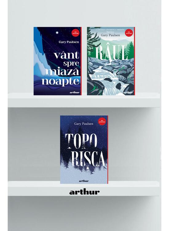 Pachet cărți cu aventuri (Toporişca, Râul, Vânt spre miazănoapte) - gallery big 1
