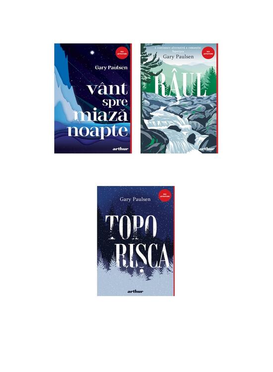 Pachet cărți cu aventuri (Toporişca, Râul, Vânt spre miazănoapte) - gallery big 5
