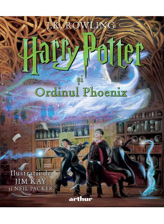 Harry Potter și Ordinul Phoenix (#5), ediție ilustrată - gallery big 1