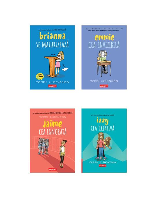Pachet benzi desenate despre prietenie (Izzy, Jaime, Brianna, Emmie) - gallery big 5