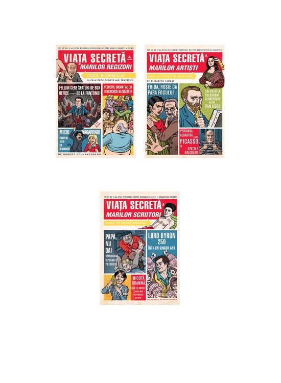 Pachet Viaţa secretă 3 volume (regizori, scriitori, artiști) - gallery big 5