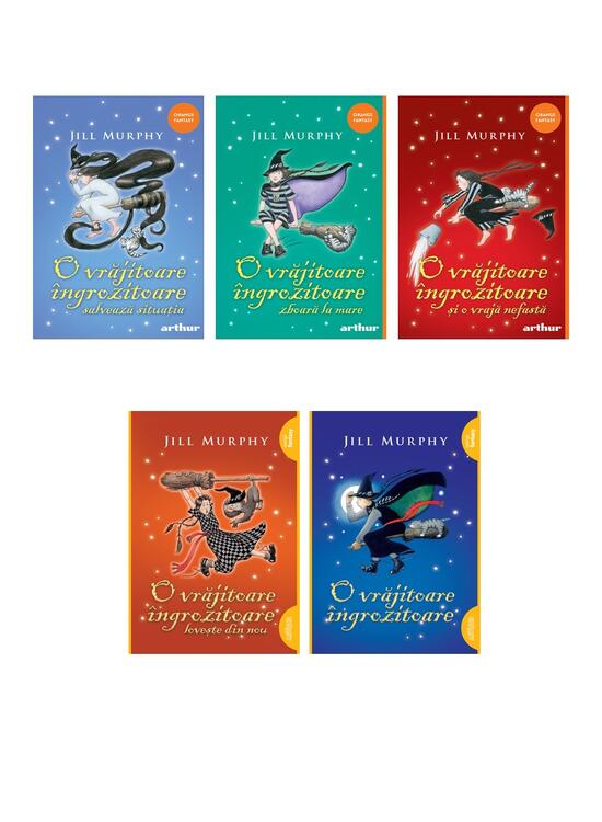 Pachet O vrăjitoare îngrozitoare (5 volume Orange Fantasy) - gallery big 7