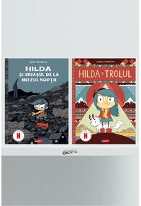 Pachet HILDA 2 volume (Trolul, Uriașul de la miezul nopții)