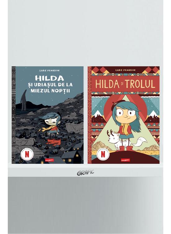 Pachet HILDA 2 volume (Trolul, Uriașul de la miezul nopții) - gallery big 1