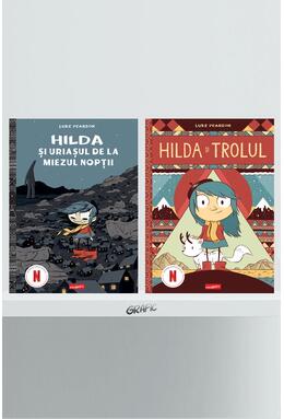 Pachet HILDA 2 volume (Trolul, Uriașul de la miezul nopții)
