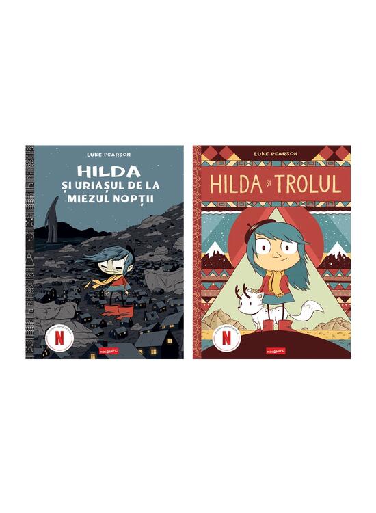 Pachet HILDA 2 volume (Trolul, Uriașul de la miezul nopții) - gallery big 4