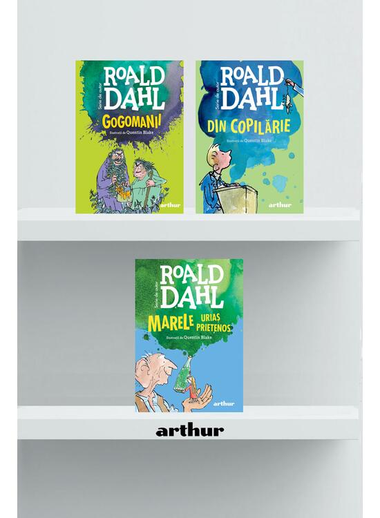 Pachet Roald Dahl format mic ( Gogomanii, Din copilărie, Marele Uriaș) - gallery big 1