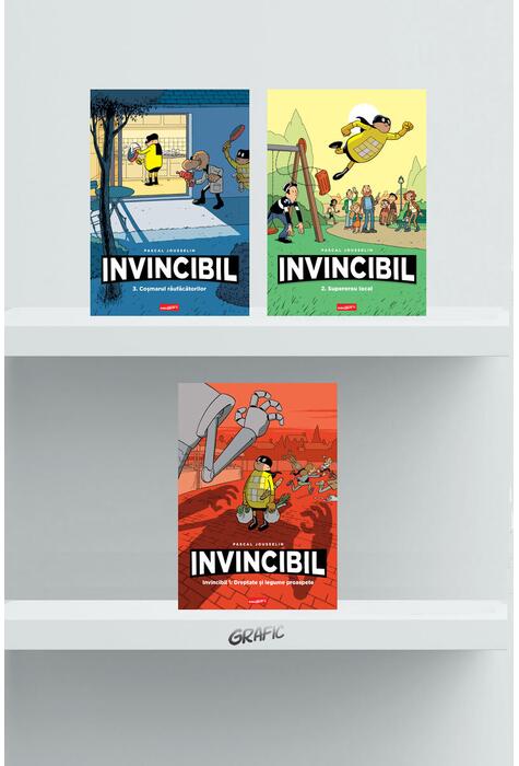 Pachet benzi desenate Invincibil 3 volume