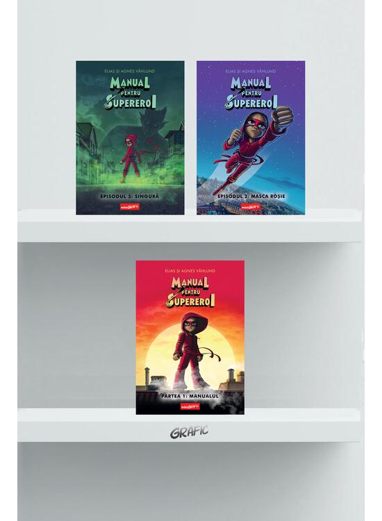 Pachet benzi desenate Manual pentru Supereroi 3 volume - gallery big 1