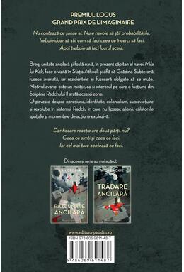 Trilogia Ancilară Ann Leckie 3 volume