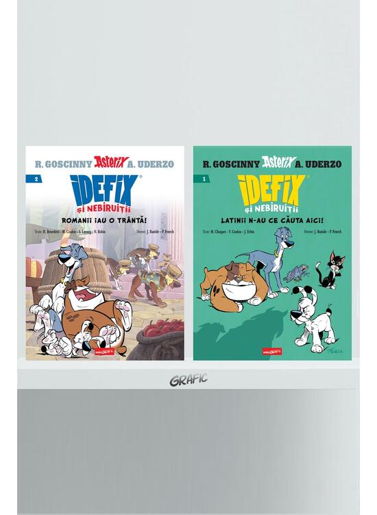Pachet benzi desenate Idefix și Nebiruiții 2 volume - gallery big 1