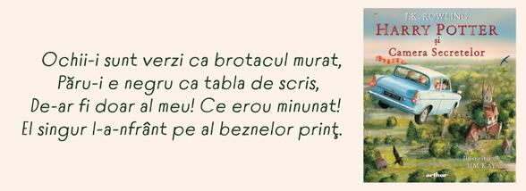 Club de carte Paladin #68: „Harry Potter și camera secretelor”, J.K. Rowling