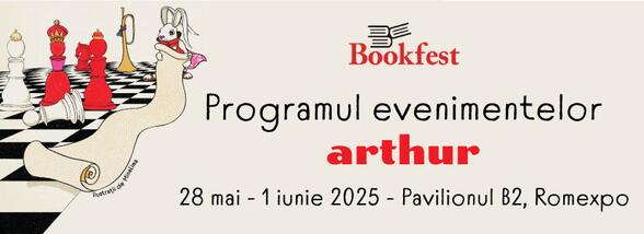 Programul evenimentelor Arthur la Bookfest 2025