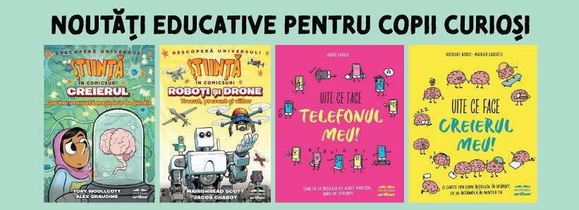 Noutăți educative pentru copii curioși