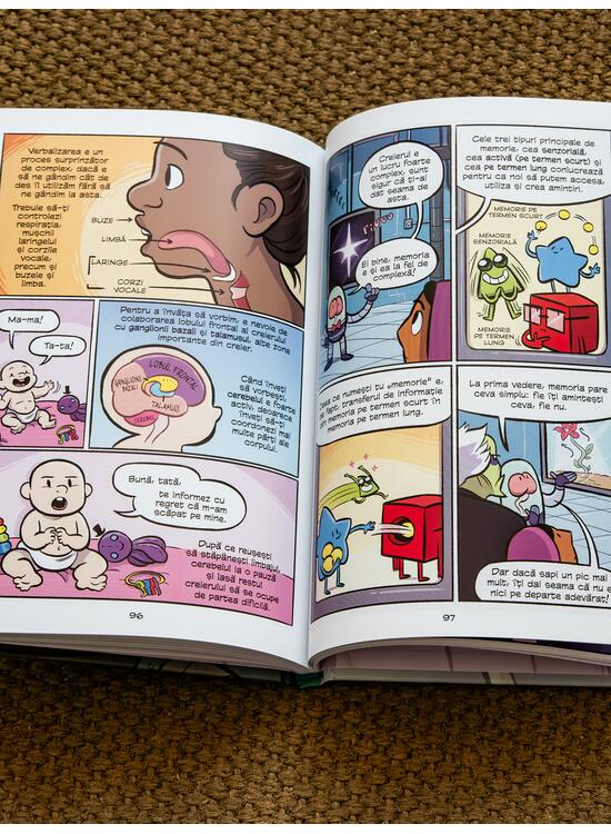 Creierul. Cea mai avansată mașinărie de gândit (Știință în comicsuri) - gallery big 4