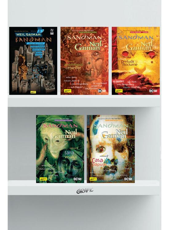 Pachet bandă desenată Sandman (5 volume) - gallery big 1
