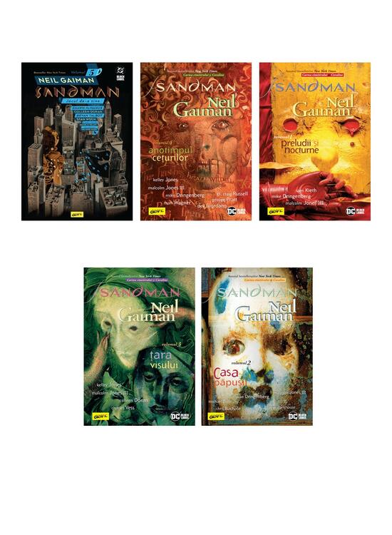 Pachet bandă desenată Sandman (5 volume) - gallery big 7