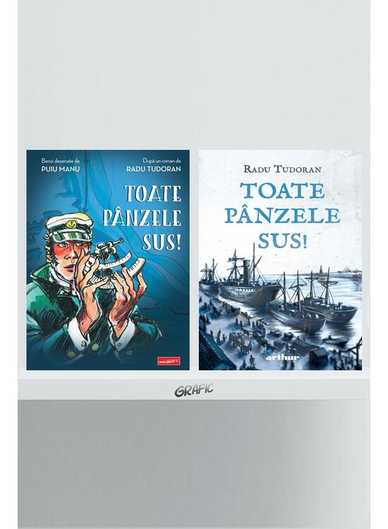 Pachet Toate pânzele sus! (ediția ilustrată și banda desenată) - gallery big 1