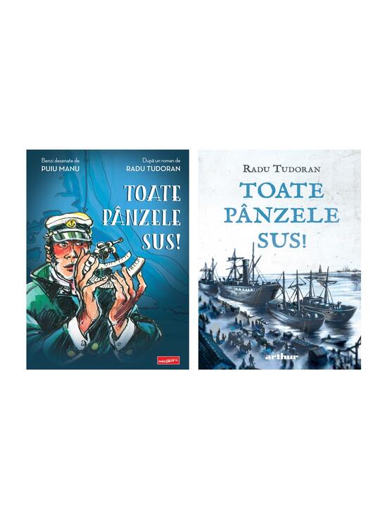 Pachet Toate pânzele sus! (ediția ilustrată și banda desenată) - gallery big 5