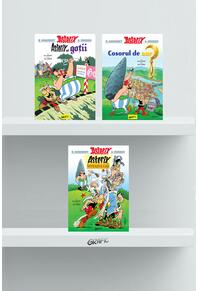 Pachet bandă desenată Asterix (primele 3 volume)
