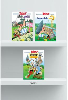 Pachet bandă desenată Asterix (primele 3 volume)