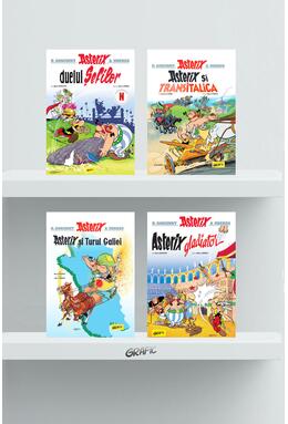 Pachet Asterix bandă desenată ( 4 noi aventuri)