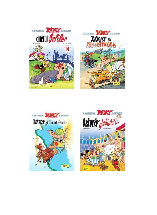 Pachet Asterix bandă desenată ( 4 noi aventuri) - gallery big 6