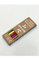 Copertă produs Set 6 pixuri din h&acirc;rtie reciclată Planeta Arthur (model Apolodor)