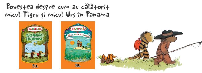Descoperă universul lui Janosch: „O, ce frumos e în Panama” și „Hai să găsim o comoară”