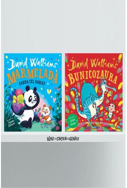 Pachet D. Walliams (Bunicozaura, Marmeladă. Panda cel Roșcat)