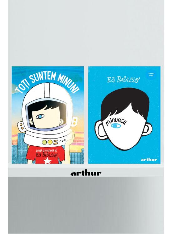 Pachet Minunea R.J. Palacio (romanul și albumul ilustrat) - gallery big 1