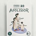 Puzzle 3D din hârtie: Frații din Labrador ai lui APOLODOR (53 piese) - gallery small 
