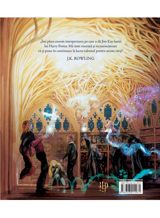 Pachet Harry Potter (Ordinul Phoenix ediție ilustrată, Almanah Vrăjitoresc) - gallery big 2