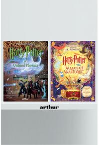 Pachet Harry Potter (Ordinul Phoenix ediție ilustrată, Almanah Vrăjitoresc)