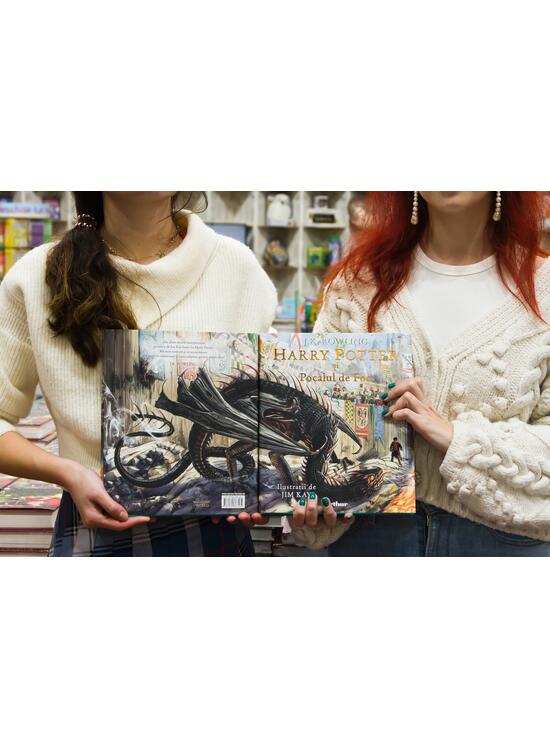 Pachet Harry Potter ediție ilustrată vol 4-5 (Pocalul de Foc , Ordinul Phoenix) - gallery big 6