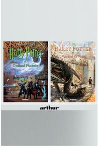 Pachet Harry Potter ediție ilustrată vol 4-5 (Pocalul de Foc , Ordinul Phoenix)