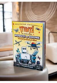 Pachet Știință în comicsuri (Roboţi şi drone, Creierul)