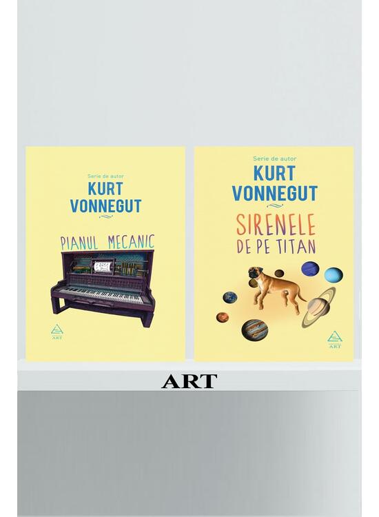 Pachet Kurt Vonnegut (Pianul mecanic, Sirenele de pe Titan) - gallery big 1