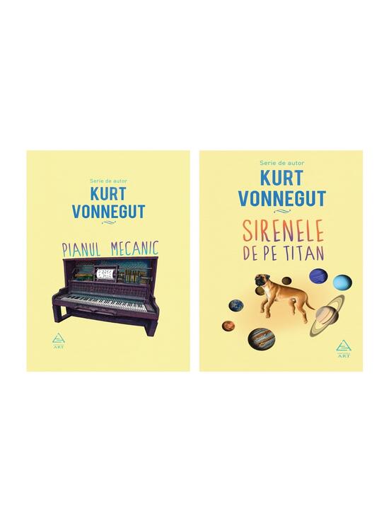 Pachet Kurt Vonnegut (Pianul mecanic, Sirenele de pe Titan) - gallery big 4