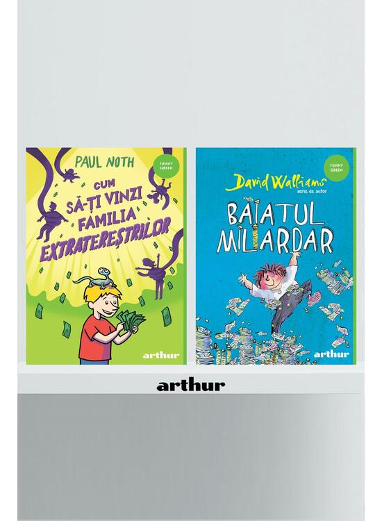 Pachet Funny (Baiatul miliardar, Cum să-ți vinzi familia extratereștrilor) - gallery big 1