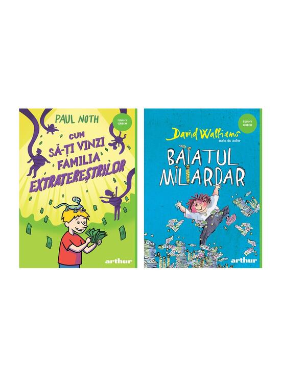 Pachet Funny (Baiatul miliardar, Cum să-ți vinzi familia extratereștrilor) - gallery big 4
