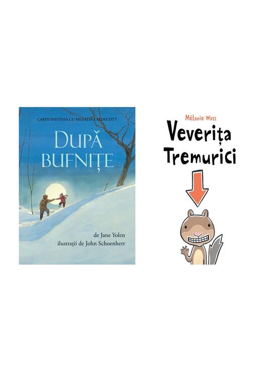 Pachet povești copii curioși (După bufnițe, Veverița Tremurici) - gallery big 4