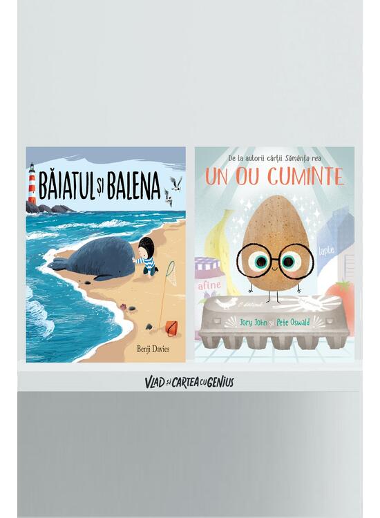 Pachet povești pentru băieți (Băiatul și balena, Un ou cuminte) - gallery big 1