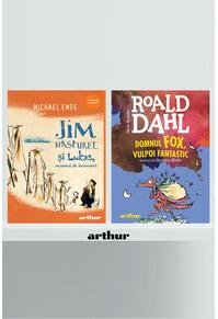 Pachet școlar clasa a III-a (Jim Năsturel, Domnul Fox)