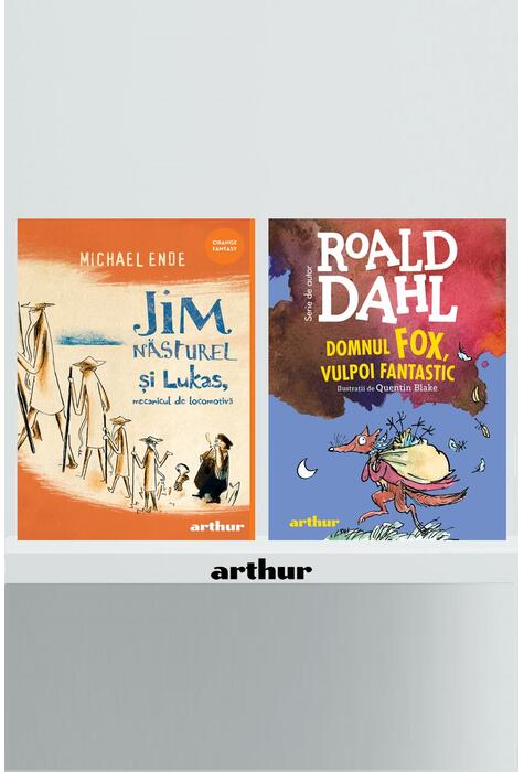 Pachet școlar clasa a III-a (Jim Năsturel, Domnul Fox)