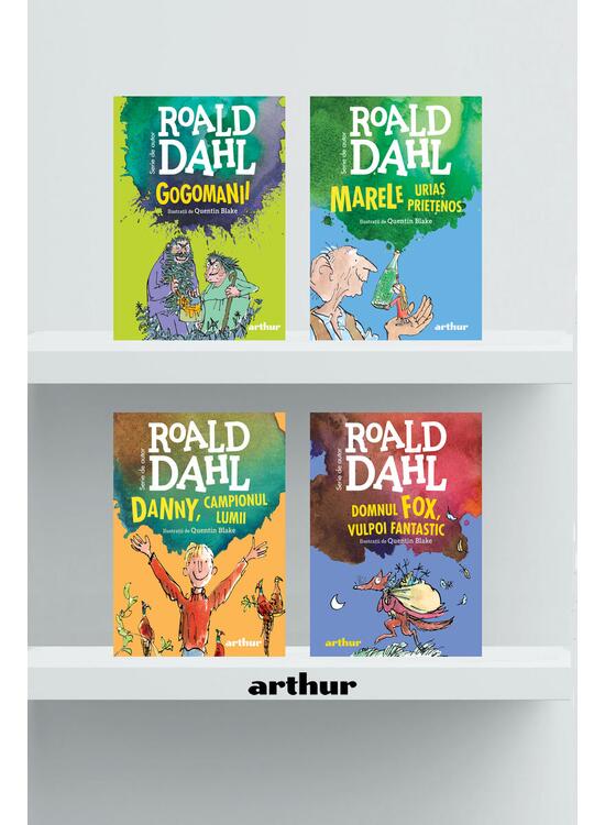 Pachet Roald Dahl (Gogomanii, Domnul Fox, Danny,MUP) - gallery big 1